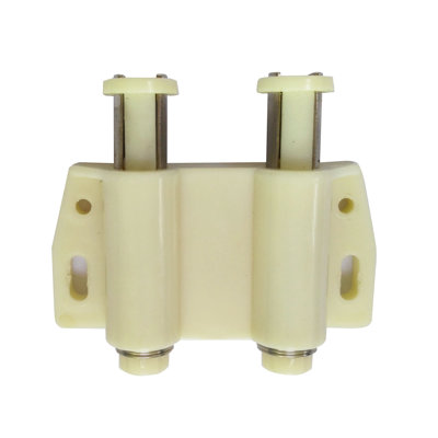 Double Magnetic Touch Latch Door Stopper Cabinet Cupboard Showcase Door Magnetic Catch White