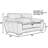  Ziyah 79'' Pillow Top Arm Loveseat-638281858