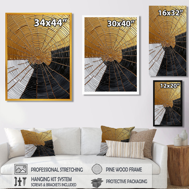 Andesine - Landscapes Canvas Art Print, Black, 20" H x 12" W, Single Picture Framed Print