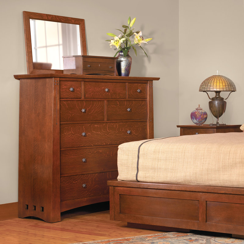 Highlands 8 - Drawer Solid Wood Dresser, Centennial
