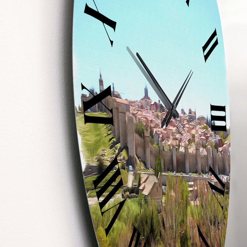 Horloge murale très grande, Moyen