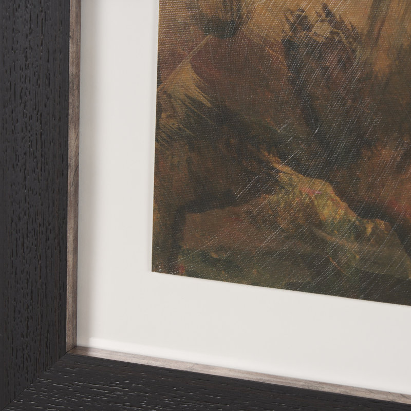 «Memorable Sky» par Studio A, reproduction d'art encadrée à la main mat sous verre, 1, 43.0L x 1.6W x 63.0H
