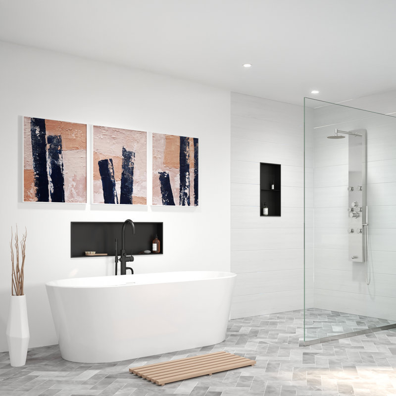 67'' x 31.5'' Soaking Acrylic Bathtub