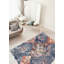 Tapis bleu foncé Widener