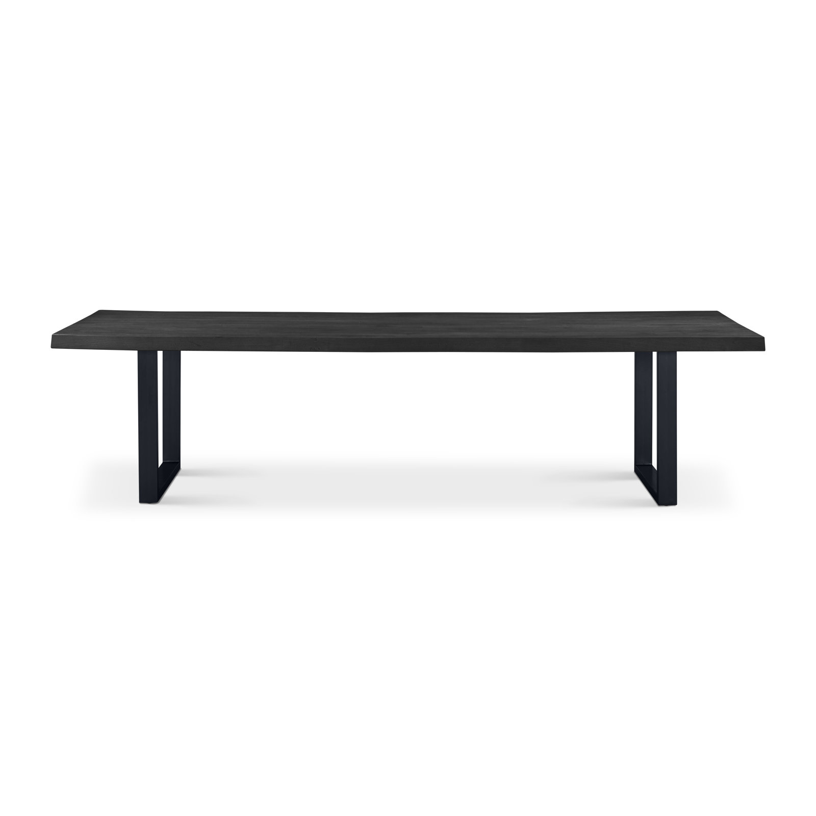 Colin Acacia Dining Table, 29.75"H x 116"L x 40"W, Ebonized, Black