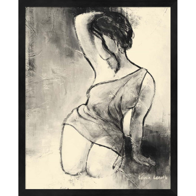 «Figurative Woman I & II» par Lanie Loreth - ensemble de 2 reproductions de cadres photo
