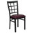 Prompton Modern Window Back Metal Restaurant Chair by Flash Furniture-1184346944