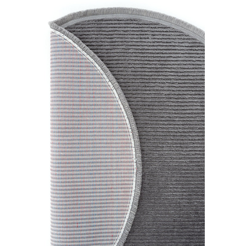 Round Rithik Machine Made Indoor / Outdoor Area Rug, Round 120cm