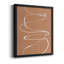 «Terracotta Drift I», toile encadrée de qualité supérieure - prête à être accrochée-1152305399-1152305392
