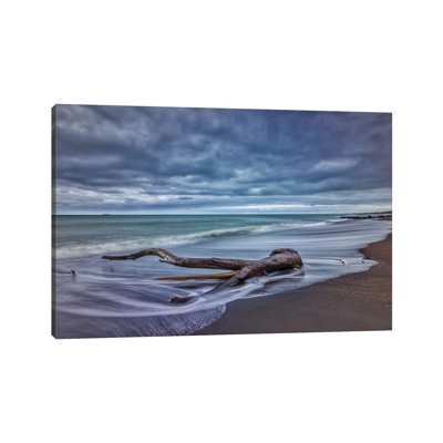 Ocean Log 1 Piece Wall Art on Canvas