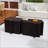 Puzzle Art Side Table, Modular Concave Edge MGO Table - Customizable Layouts For Indoor & Outdoor Use, Antique-1374293183