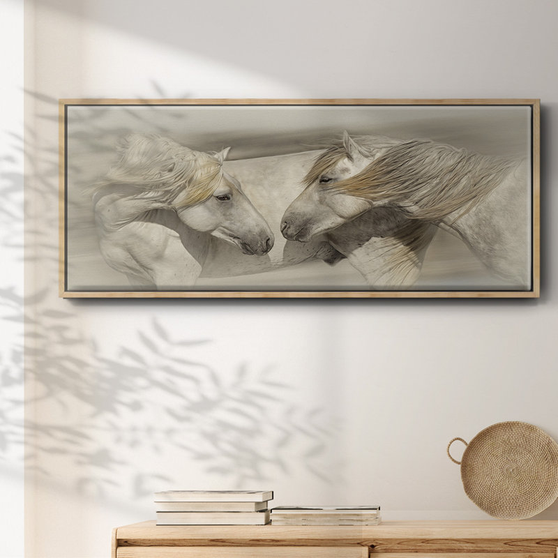 Old Acquaintances- Framed Canvas