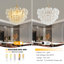 Lustre suspendu Uriah avec abat-jour en verre fileté (ampoule non incluse)