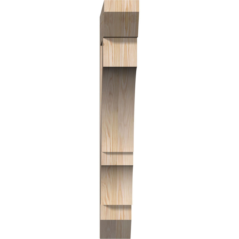 H 5,5 l, Sapin de Douglas lisse, L 5 1/2 po x P 32 po x H 40 po