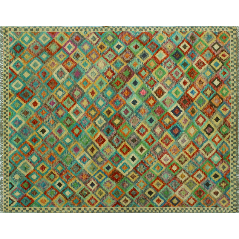 Durime One-of-a-Kind 4'11" X 6'6" 2022 Wool Area Rug Ivory