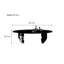 Table basse ovale en marbre clair de luxe-104312142