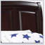 Elegant Transitional Bed In Cappuccino