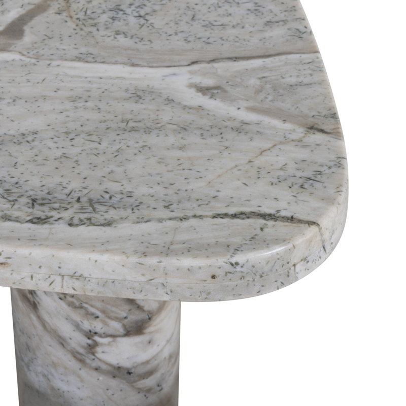 Zion Coffee Table - Small Table - Merlot, Sage Onyx, 15" H x 30" L x 48" W
