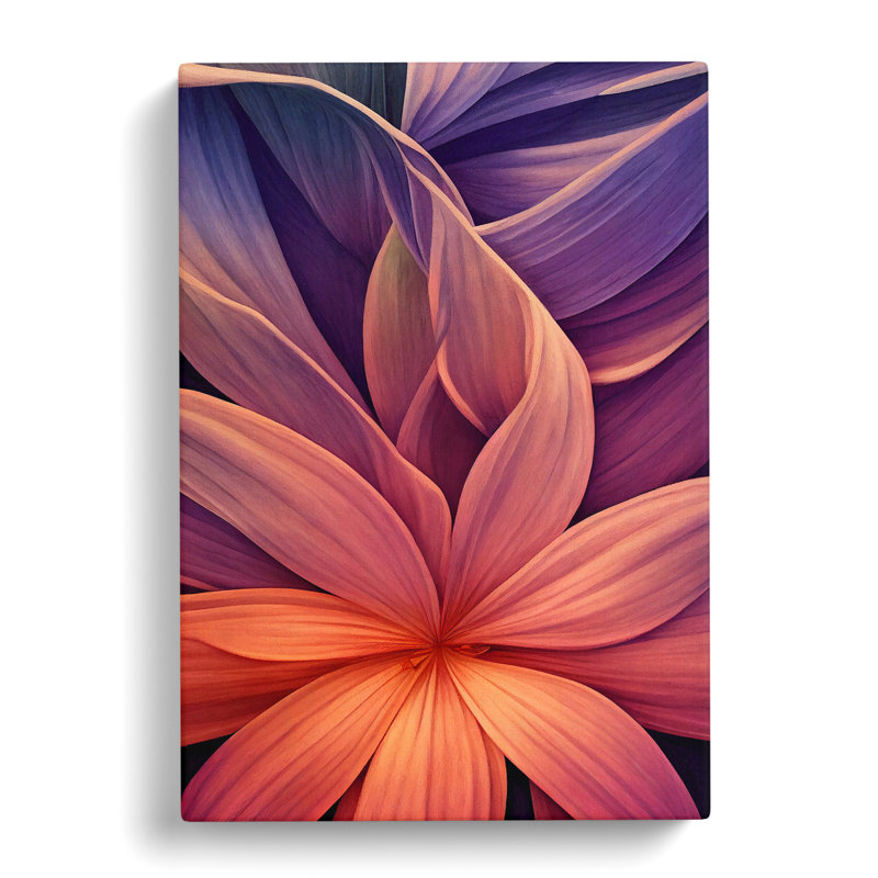 An Extraordinary Flower - Wrapped Canvas, 50cm H x 35cm W x 3cm D