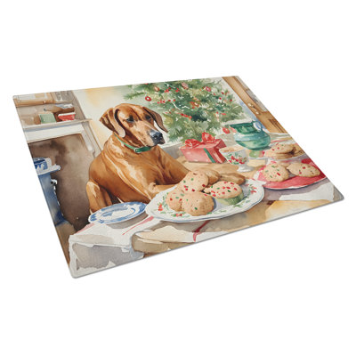 Planche à découper en verre Rhodesian Ridgeback