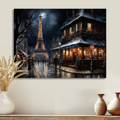 Décoration murale Vagabond Paris, Tour Eiffel, pleine lune - City Paris