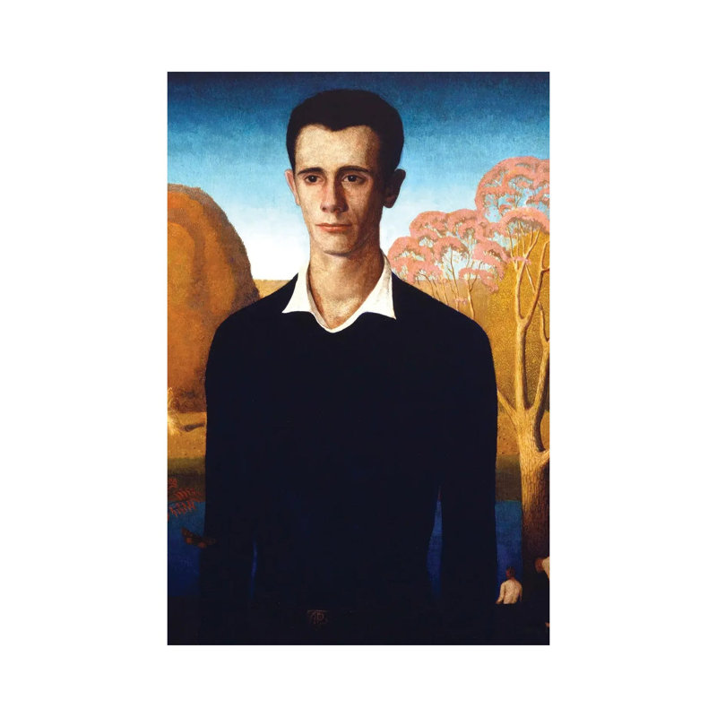 Arnold Comes of Age by Grant Wood - 1 Piece Wall Art on Canvas, 45.72 cm H x 30.48 cm W x 1.905 cm D, Does Not Apply