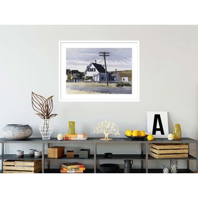 Lombard's House by Edward Hopper -Framed Giclee Print