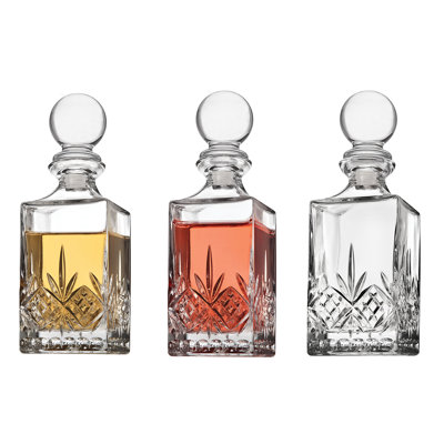 Dublin Crystal Mini Whiskey Decanter 8oz