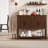 47.2" Farmhouse Buffet Cabinet with 2 Drawers, 4-Door Cabinets and Open Shelf, Console Table, Coffee Bar, Narrow Sideboard for Kitchen, Hallway, or Living Room-390254444