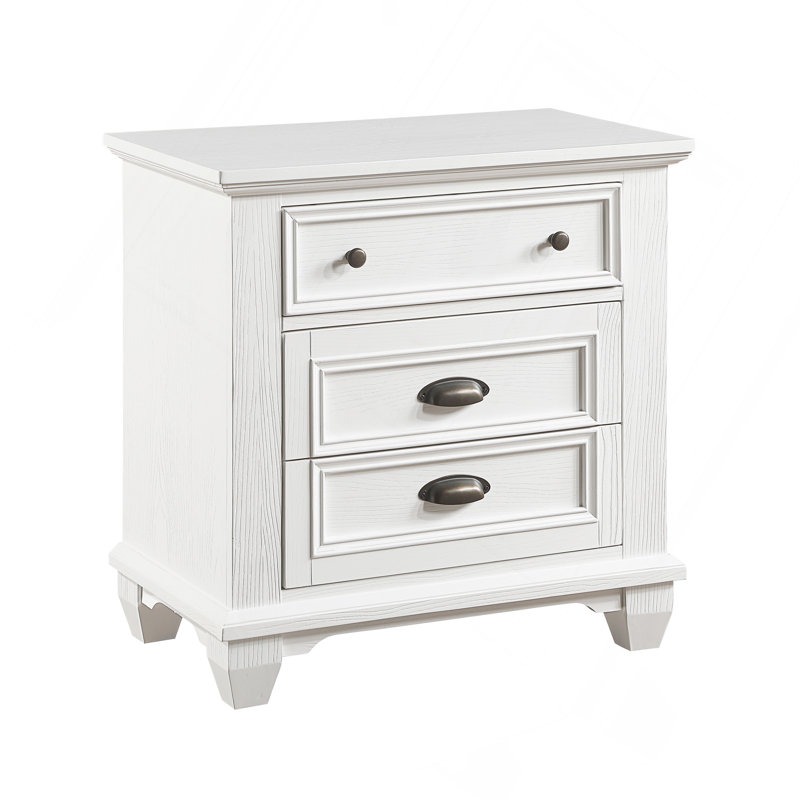 Ensemble de meubles de chambre à coucher en bois blanc