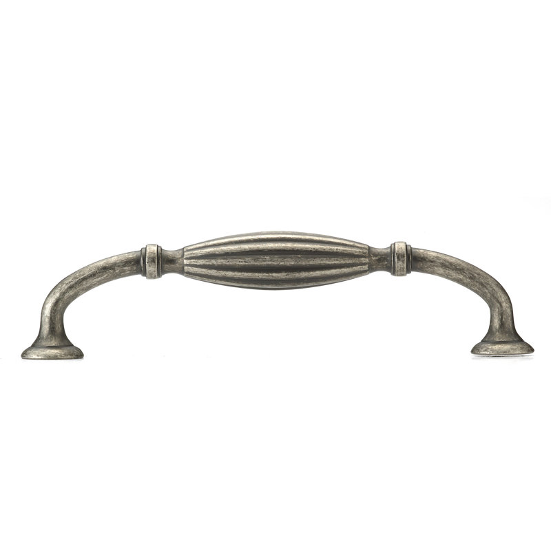 Poignée arche 5 1/32 po Expression, Fer ancien