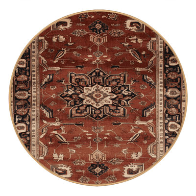 Tapis brun lavable à la machine