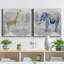 «Stand Tall», ensemble de 2 peintures-1279436792-1279436788