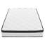 Grand matelas hybride 10 po dans une boîte, ressorts ensachés, fermeté moyenne, CertiPUR-US et OEKO-TEX