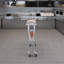 Table en acier inoxydable avec roulettes-102923281