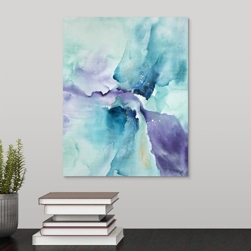 « translucide », peinture sur toile, Toile tendue, H 14 po x l 11 po x P 1,25 po