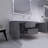 Babajide Bathroom Vanity with Acrylic Top-1520268549