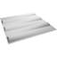Panneau mural 3D 19,625 "x 19,625" en blanc (paquet de 50)