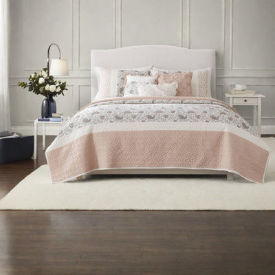 Reversible 6 Piece Bedding Sets, Cotton Percale Farmhouse Home Style