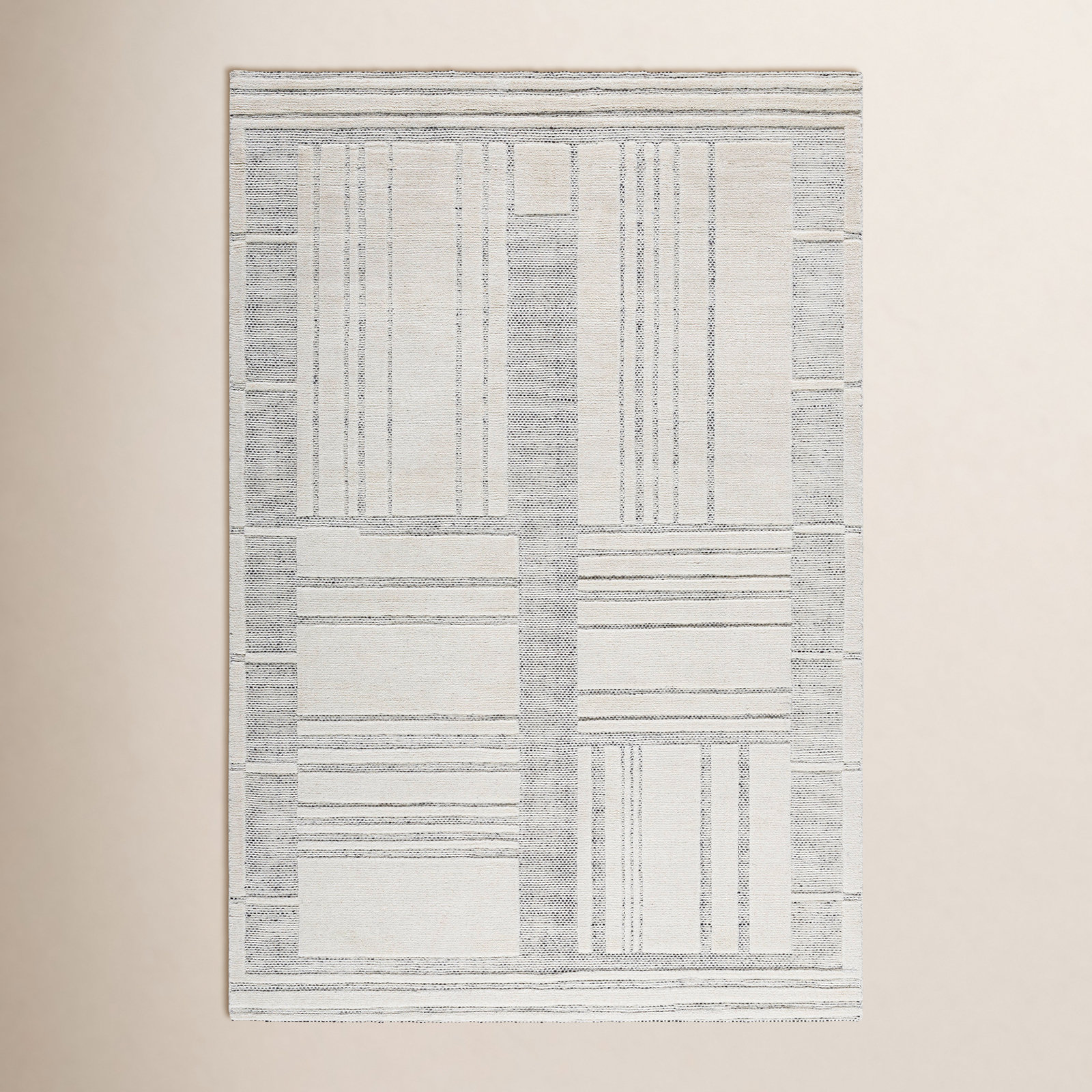 Ronaldo Hand Loomed Wool Rug, Rectangle 9' x 12'