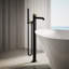 Garniture de robinet de baignoire à fixer au sol avec douche à main occasion-82218179