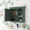 Armoire de rangement murale de salle de bain 30 "x 28" avec miroir et 3 tablettes ouvertes | Idée de cadeau