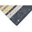 Hand Knotted Wool Area Rug in Black/Beige/Gray/Blue-1355177818