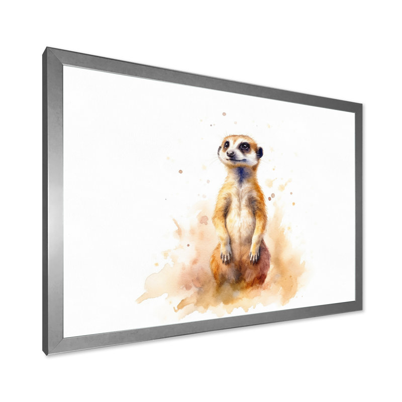 Reproductions d'art mural Mekerat, H 12 po x l 20 po x P 1 po, Cadre simple argenté