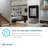Elkay ezH2O Liv Built-in Filtered Refrigerated Water Dispenser Remote Chiller-39597311
