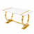Gold / White