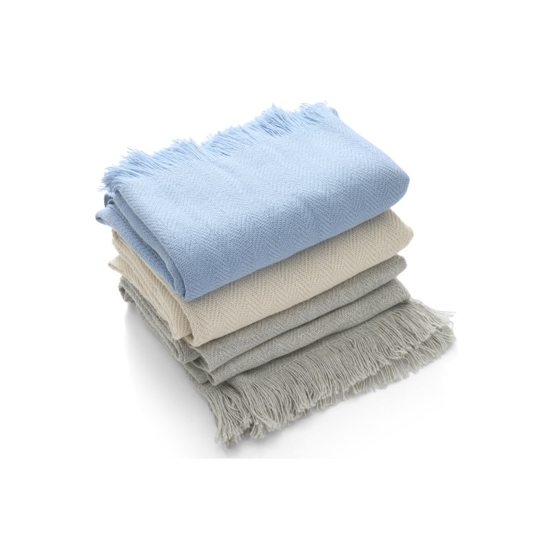 Throw Blanket, Light Blue