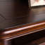 Banc de rangement pour chaussures en bois massif brun noisette