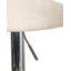 Swivel Upholstered Adjustable Height Bar Stool-1324496037