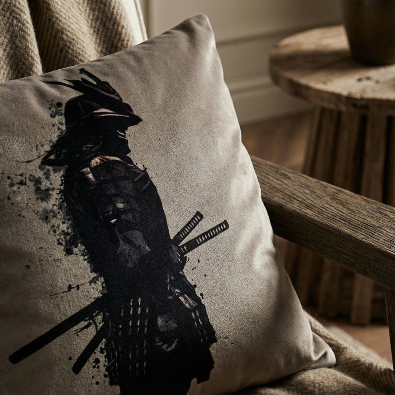 Velvet Reversible Throw Pillow
